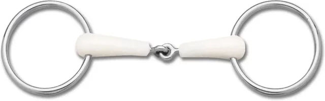 Produktbild von Waldhausen Happy Mouth Wassertrense aus Kunststoff in Weiß und Silber