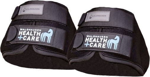 Waldhausen Health + Care Kühlhufglocken aus Neopren Schwarz Größe S – Bild 1 von 11