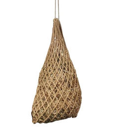 Waldhausen Heunetz aus Jute in Beige mit Seil – Bild 1 von 3
