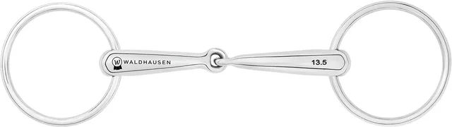 Produktbild von Waldhausen Hohl-Einfachgebiss für Ponys aus Edelstahl in Silber