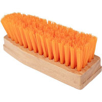 Produktbild von Waldhausen Hufbürste aus Naturholz in Orange für die Hufpflege