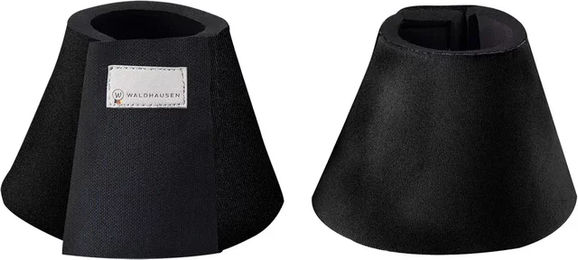 Waldhausen Hufglocken Basic aus Neopren Schwarz Größe L Paar – Bild 1 von 2