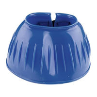 Produktbild von Waldhausen Hufglocken Gummi Basic Paar Blau XXL