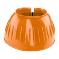 Produktbild von Waldhausen Hufglocken Gummi Basic Paar Orange XXL