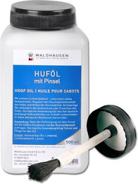 Waldhausen Huföl mit Lorbeeröl und Pinsel 500 ml Grün - 500 ml – Bild 1 von 2