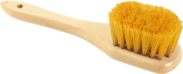 Waldhausen Hufwaschbürste aus Holz in Beige – Bild 1 von 4