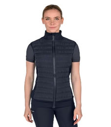 Waldhausen Hybrid Steppweste Seattle Blau Nylon wasserabweisend Größe L – Bild 1 von 5