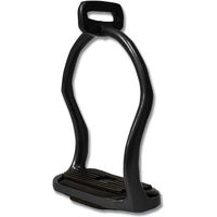 Produktbild von Waldhausen Island Steigbügel aus Aluminium in Schwarz 12 cm
