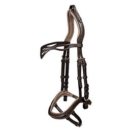 Waldhausen Island Trense Anatomic aus Leder in Braun – Bild 1 von 7