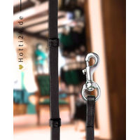 Produktbild von Waldhausen Island Zügel mit Karabiner Schwarz