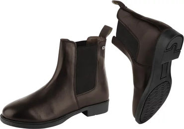 Waldhausen Jodhpur Reitstiefel aus Leder für Damen, braun, Gr. 36, wasserabweisend – Bild 1 von 4