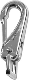 Produktbild von Waldhausen Karabiner aus Metall in Silber für Pferdezügel und Hilfszügel