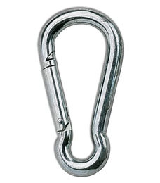 Waldhausen Karabiner für Pferde aus Metall in Silber – Bild 1 von 2