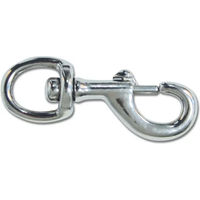 Produktbild von Waldhausen Karabiner für Pferdezügel aus Metall in Silber
