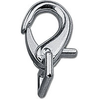 Produktbild von Waldhausen Karabinerhaken Ausbinder aus Metall in Silber