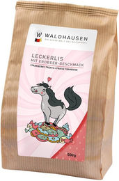 Waldhausen Kids Leckerliherzen Erdbeere Trainingssnacks 500g - 500 g – Bild 1 von 1