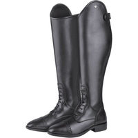 Produktbild von Waldhausen Kinder-Reitstiefel Portland aus Kunstleder schwarz wasserabweisend Größe 33