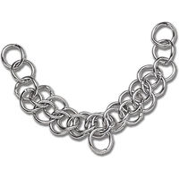 Produktbild von Waldhausen Kinnkette aus Edelstahl Silber 24 cm