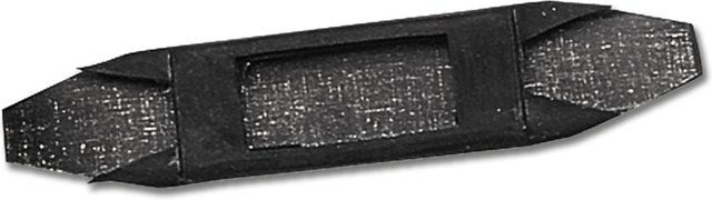 Waldhausen Kinnkettenunterlage aus Gummi in Schwarz für Pferde – Bild 1 von 2