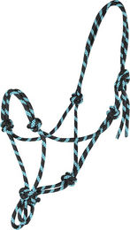 Waldhausen Knotenhalfter für Ponys aus Nylon in Blau – Bild 1 von 2