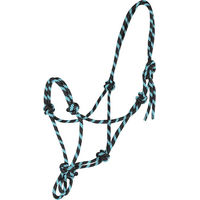 Produktbild von Waldhausen Knotenhalfter für Ponys aus Nylon in Blau