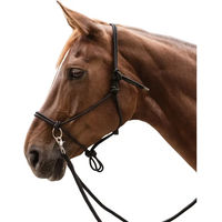 Produktbild von Waldhausen Knotenhalfter mit Zügel für Warmblut in Schwarz