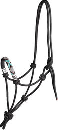 Waldhausen Knotenhalfter Pearls für Pony in Schwarz – Bild 1 von 4