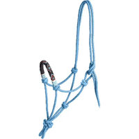 Produktbild von Waldhausen Knotenhalfter Pearls für Warmblut in Blau aus Kunststoff