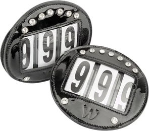 Produktbild von Waldhausen Kopfnummer aus Leder in Schwarz