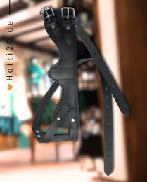 Produktbild von Waldhausen Kopperriemen aus Leder in Schwarz