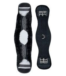 Waldhausen Kurzgurt aus Lammfell Schwarz 70 cm - 70 cm – Bild 1 von 3