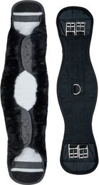 Waldhausen Kurzgurt aus Lammfell Schwarz - 65 cm – Bild 1 von 3