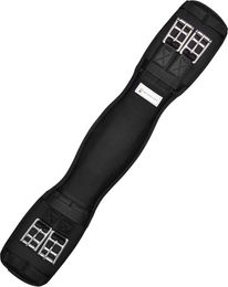 Waldhausen Kurzgurt aus Neopren mit Gel in Schwarz mit Edelstahl Schnallen 65cm - 65 cm – Bild 1 von 3