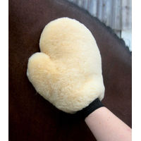 Produktbild von Waldhausen Lammfell Pflegehandschuh Natur Beige