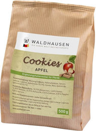 Waldhausen Leckerli Cookies Ergänzungsfuttermittel Apfel Karotte Banane Erdbeere 500g – Bild 1 von 1