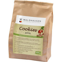 Produktbild von Waldhausen Leckerli Cookies Ergänzungsfuttermittel Apfel Karotte Banane Erdbeere 500g