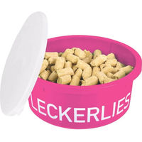 Produktbild von Waldhausen Leckerli-Schale mit Deckel aus Kunststoff in Pink