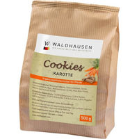 Produktbild von Waldhausen Leckerlis Cookies Karotte Banane Erdbeere Apfel 500g