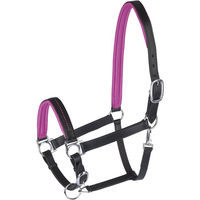 Produktbild von Waldhausen Lederhalfter Star Diamond Pferdehalfter Pink