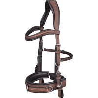 Produktbild von Waldhausen Lederkappzaum Anatomic braun für Warmblut