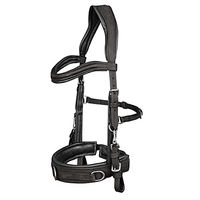 Produktbild von Waldhausen Lederkappzaum Anatomic schwarz XWB