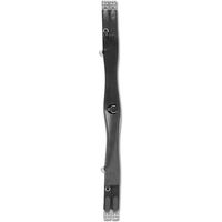 Produktbild von Waldhausen Lederriemen mit Gummi und Ring Schwarz 110 cm