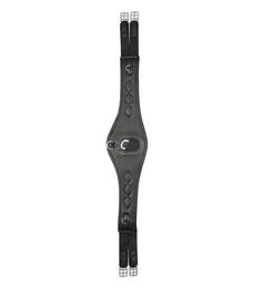 Waldhausen Ledersattelgurt Comfort Schwarz – Bild 1 von 3