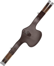 Waldhausen Ledersattelgurt mit Bauchlatz Braun 125 cm - 125 cm – Bild 1 von 1