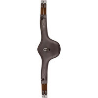Produktbild von Waldhausen Ledersattelgurt mit Bauchlatz braun 135 cm