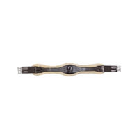 Produktbild von Waldhausen Ledersattelgurt mit ECO Wool braun 125 cm