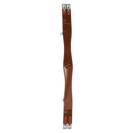 Waldhausen Ledersattelgurt mit Elastik Braun 120 cm – Bild 1 von 2