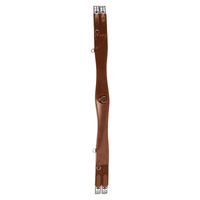 Produktbild von Waldhausen Ledersattelgurt mit Elastik Braun 120 cm