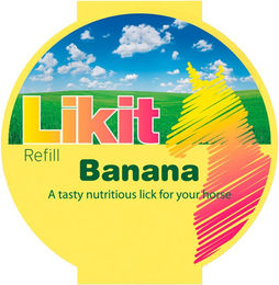 Waldhausen Likit Leckstein Banane Mineralstein 650 g - 650 g – Bild 1 von 3