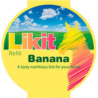 Produktbild von Waldhausen Likit Leckstein Banane Mineralstein 650 g - 650 g